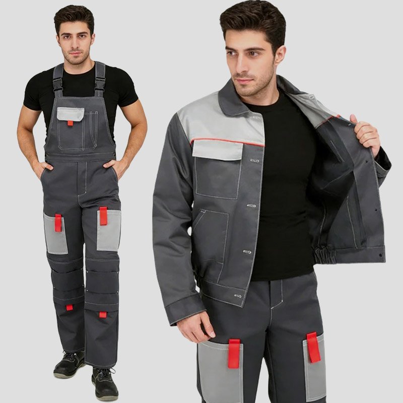 Industrial Windproof Welding Suit - Workwear & Uniforms - 香港鴻奇實業有限公司