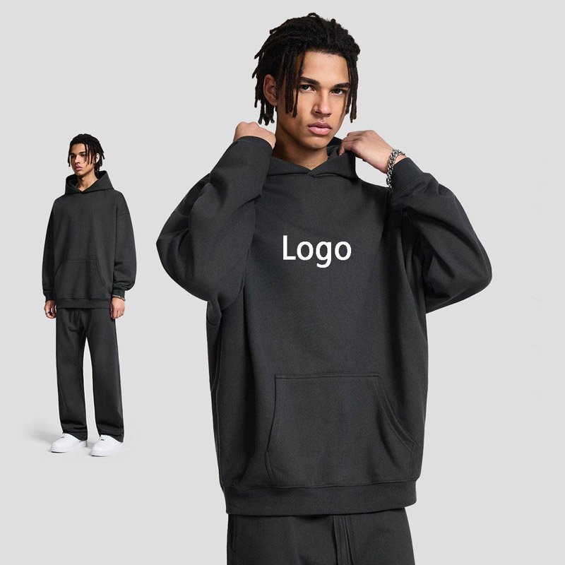 Heavyweight Custom Oversized Hoodie - Hoodies & Pullover Sweatshirts - 香港鴻奇實業有限公司