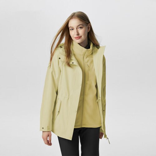 Women Fleece Insulated Outdoor Jacket - Outdoor Apparel - 香港鴻奇實業有限公司