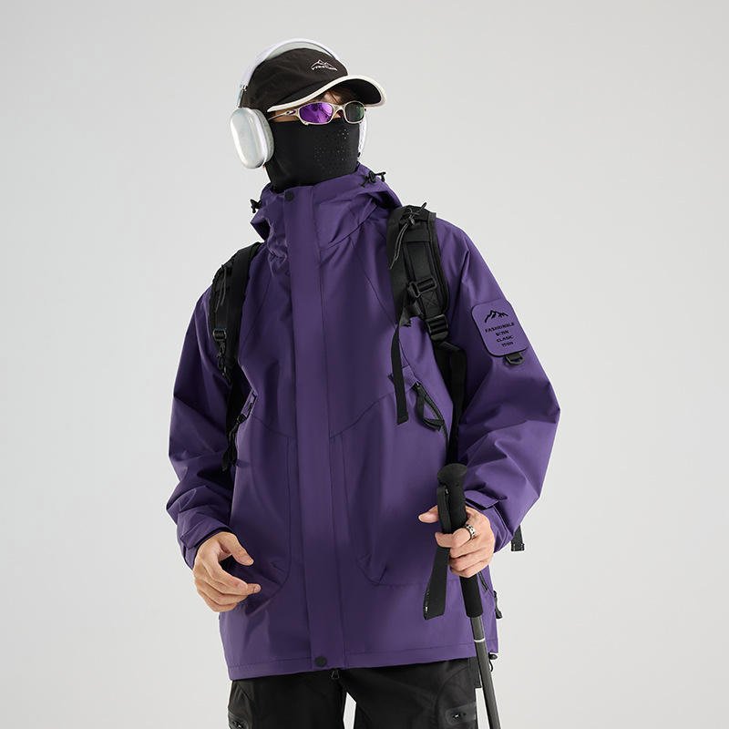 3-in-1 Windproof Waterproof Hooded Jacket - Outdoor Apparel - 香港鴻奇實業有限公司